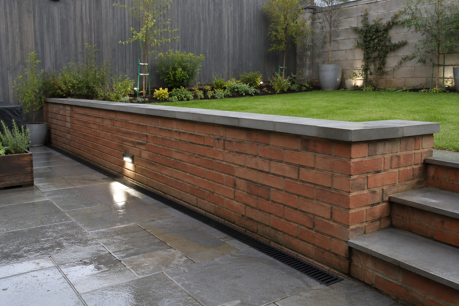 Garden walls by C&C Construction